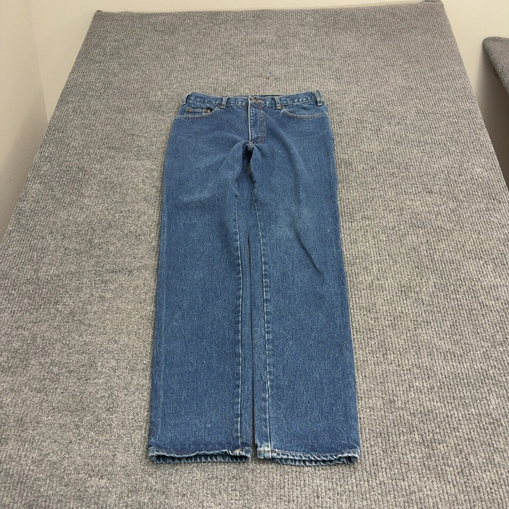 Vintage Gap Pioneer Jeans Mens 32x32 Blue Cotton Straight Leg Denim Workwear